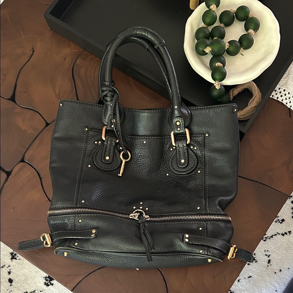 Chloe Paddington Tote Black